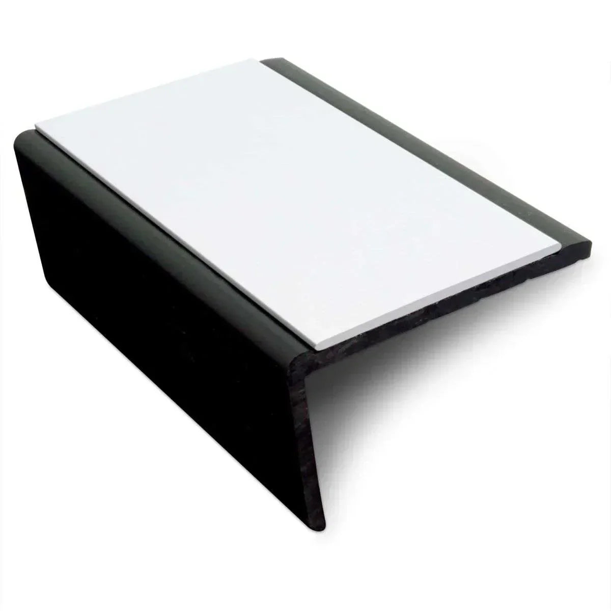 NHB 72x38mm Heavy Duty Hard Nose PVC Stair Nosing – Non-Slip Profile