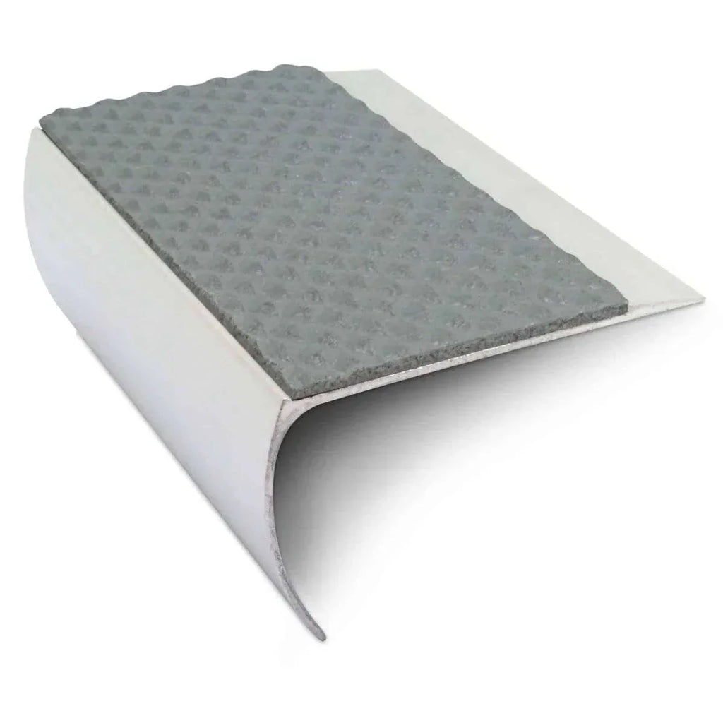 71mm Tredsafe Aluminium Stair Edge with 55mm Riser – NHD08