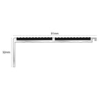 NHD11 – 91 x 32mm – Tredsafe Non Slip Stair Nosing