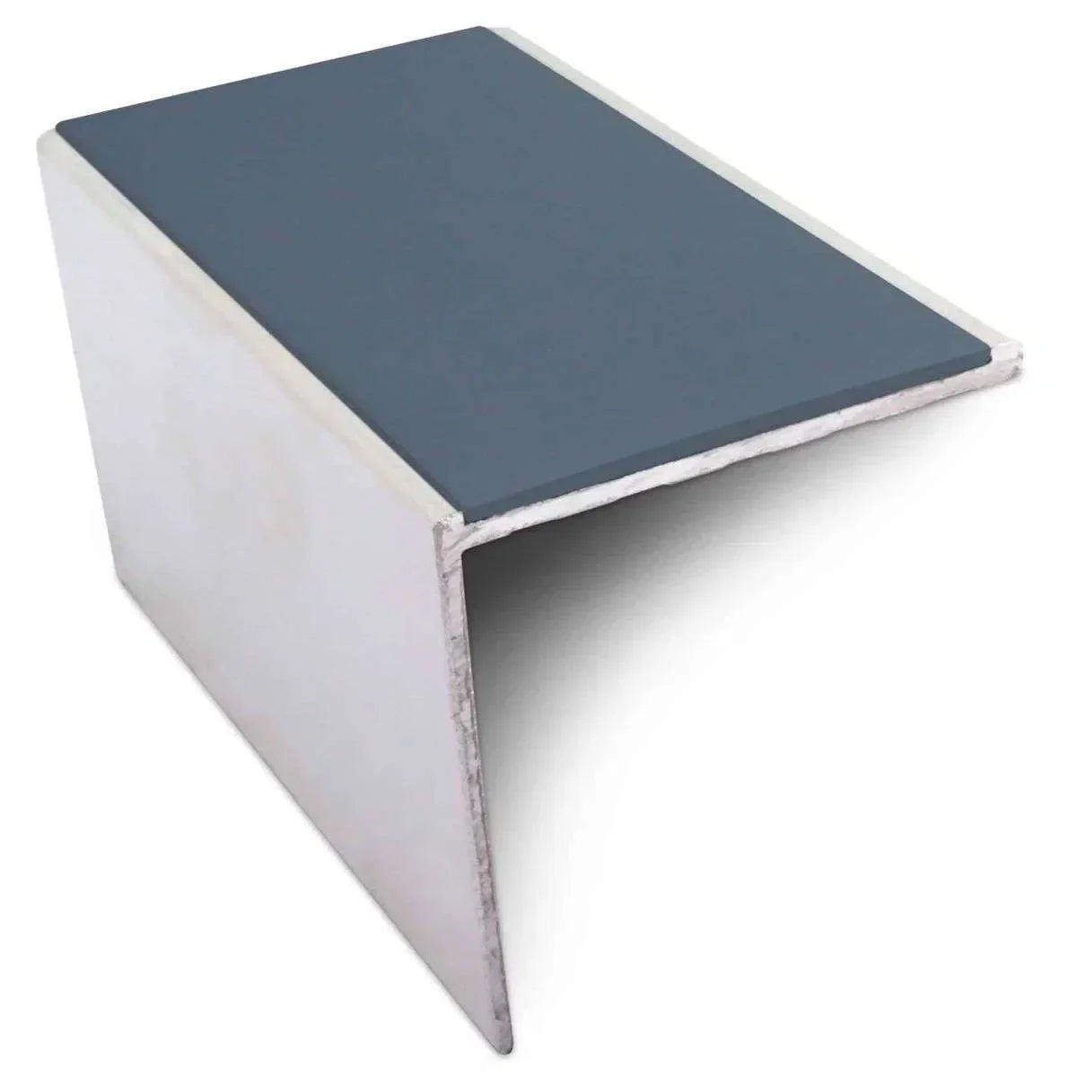 NSL19 Tredsafe 56 x 55mm DDA-Compliant Aluminium Stair Nosing with PVC Insert