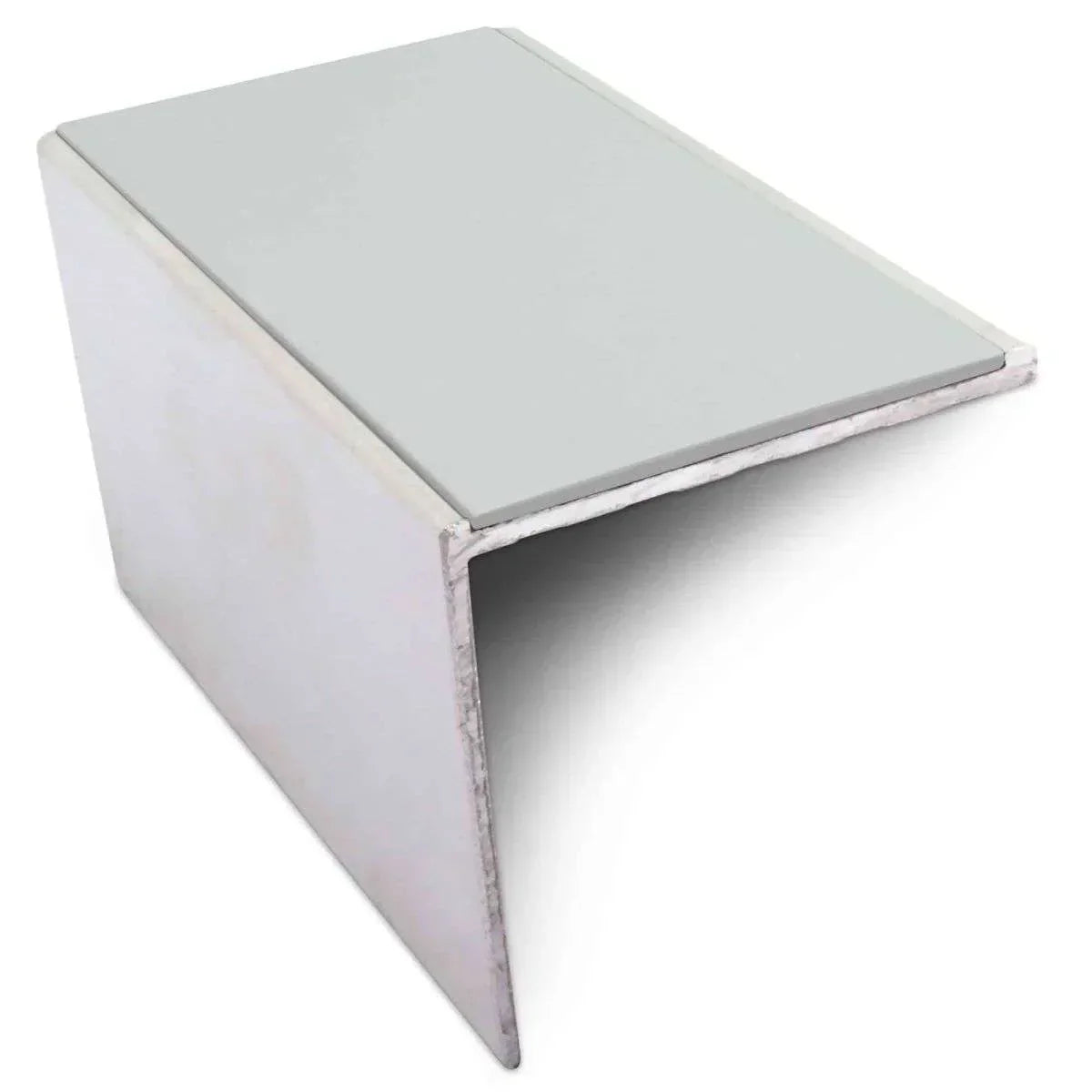 NSL19 Tredsafe 56 x 55mm DDA-Compliant Aluminium Stair Nosing with PVC Insert