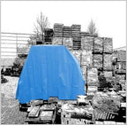 Heavy Duty Waterproof Tarpaulin Sheet 570GSM Forest Green PVC Coated – Heavy Duty Industrial Cover with Reinforced Steel Eyelets