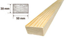 PSE Beam Pine Wood Strip Smooth Sawn Moulding Battens Planed Wooden Timber