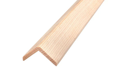 Pine Wood Internal External Edge Moulding Corner Angle Trim 90°