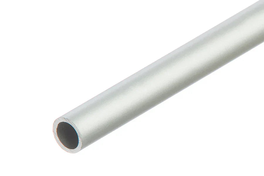 Round Tube Pipe Natural Aluminium 1 M / 39.37" Length