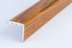 uPVC Stair Nosing 30 MM x 30 MM x 0.9 M Length Wood Effect Profile