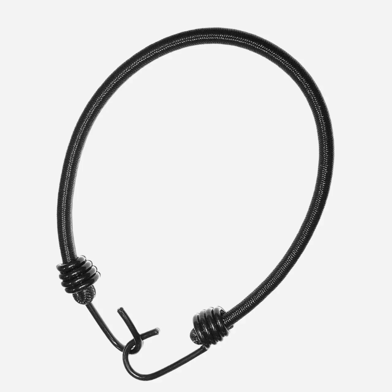 Bungee Cord with Metal Hooks 8mm Heavy Duty Shock Cords - UV Resistant 10 Pack for Tarps, Camping, and Secure Transport