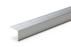 Aluminium Stair Nosing 45mm x 40mm x 118cm Length Step Edge Trim Anodised Silver, Gold, Champagne- SN RY45