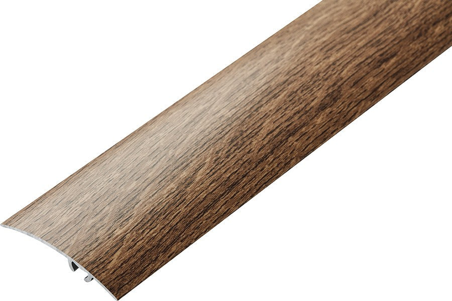 Aluminium Wood Effect Door Threshold Strip 47 MM x 930 MM Length Self-Adhesive Trim for Laminate Floors LW47