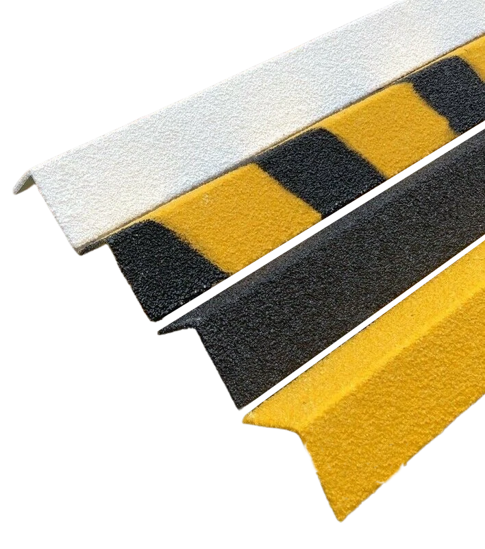 Anti-Slip Stair Nosings 55mm – GRP TreadGrip | Quartz Grit, UK Made