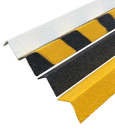 Anti-Slip Stair Nosings 55mm – GRP TreadGrip | Quartz Grit, UK Made