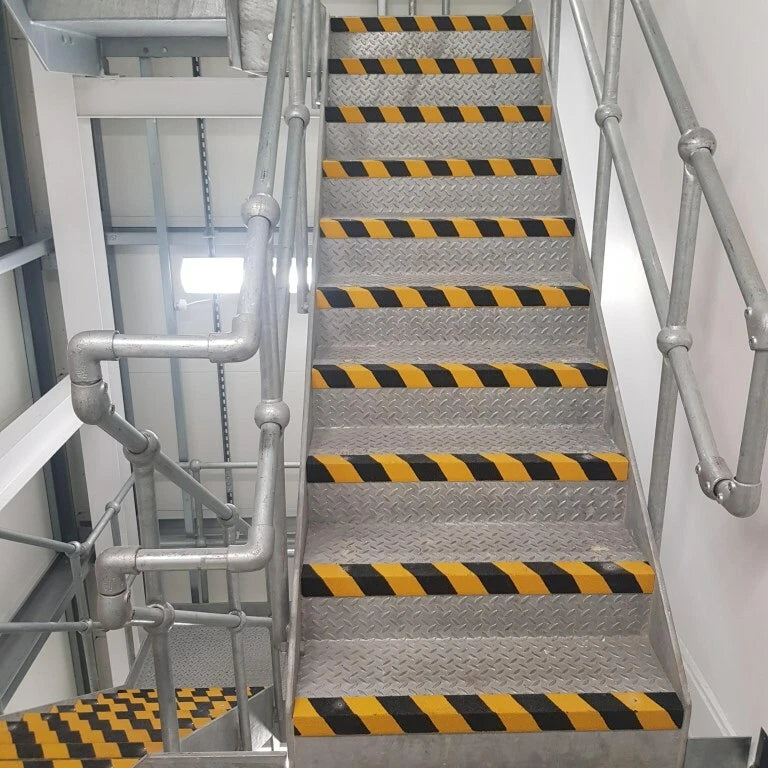 Anti-Slip Stair Nosings 55mm – GRP TreadGrip | Quartz Grit, UK Made