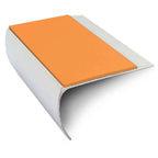 NSL25 69 x 40mm Aluminium Stair Nosing with PVC Anti-Slip Insert