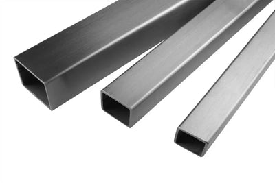 Tube Box Section Natural Aluminium Square