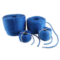 Blue Polypropylene Rope Coil 220m – Heavy Duty General Purpose Utility Rope for Construction and Agriculture