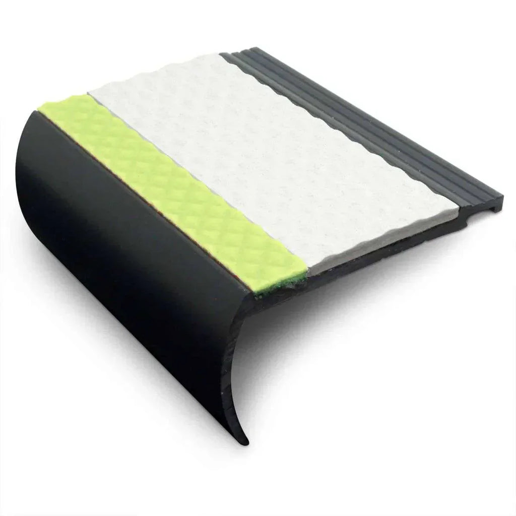 AHB 72 x 38mm Heavy-Duty PVC Stair Nosing – Tredsafe Non Slip Edge