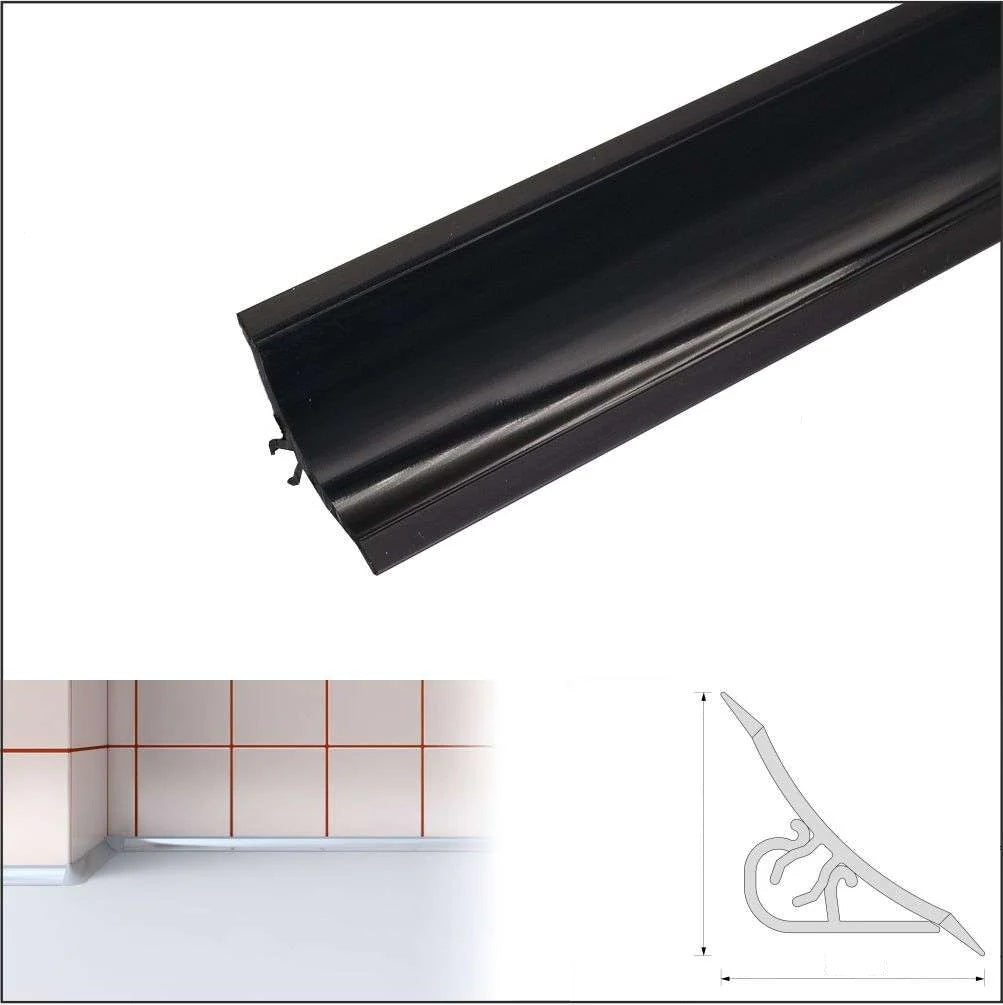 Worktop Profile Strip for Splashback Edging – Kitchen Worktop Seal & Trim