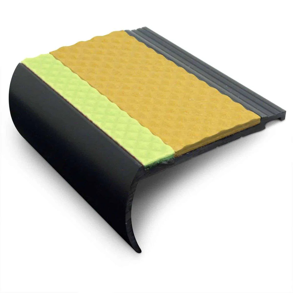 AHB 72 x 38mm Heavy-Duty PVC Stair Nosing – Tredsafe Non Slip Edge