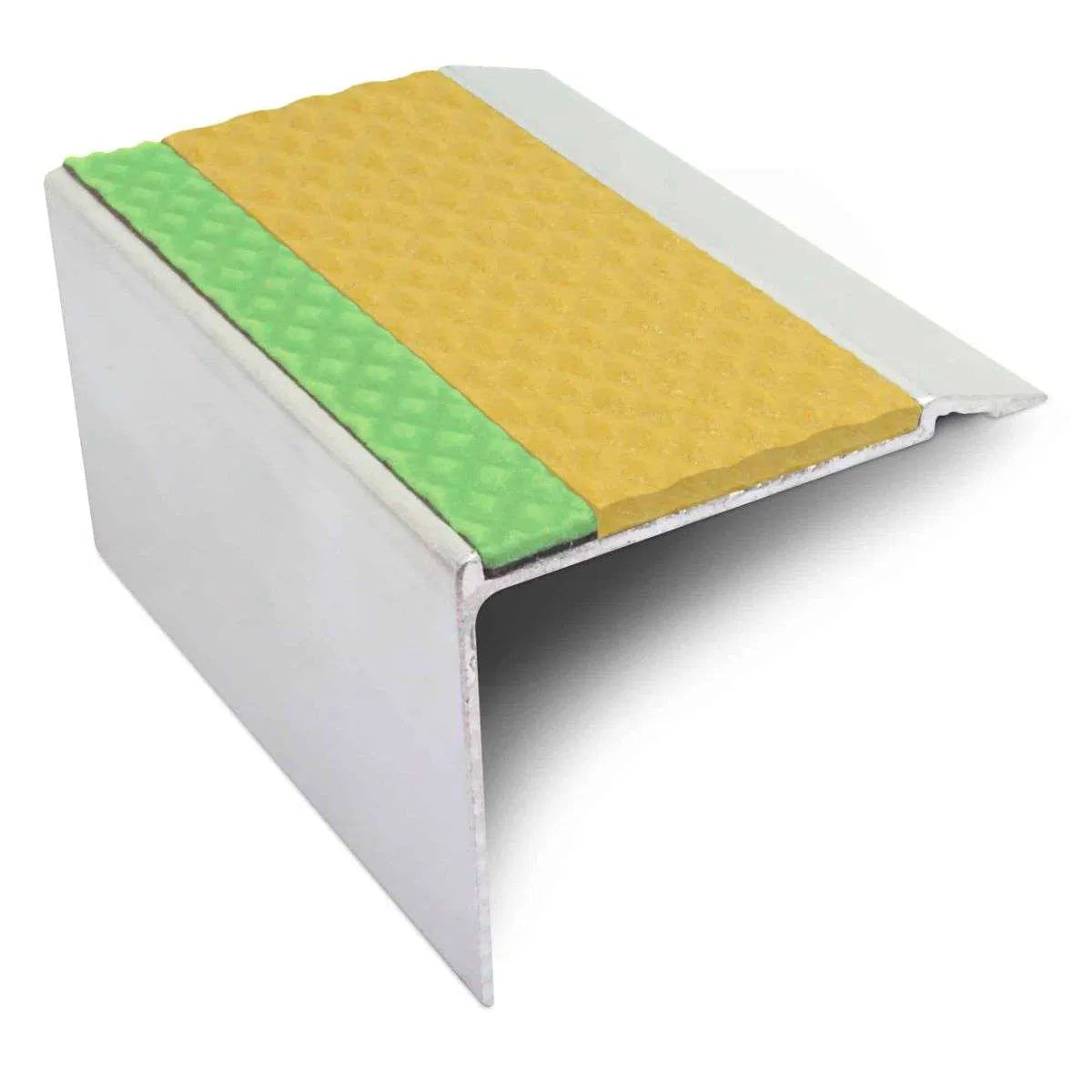 AHD22 72 x 55mm  Non Slip Tredsafe DDA Compliant Stair Nosing ( 72 x 55mm )