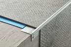 Aluminium Stair Nosing Outer Corner 5 MM x 900 MM & 2500 MM Length Silver LVT Z5