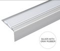 Silver With Grey Rubber