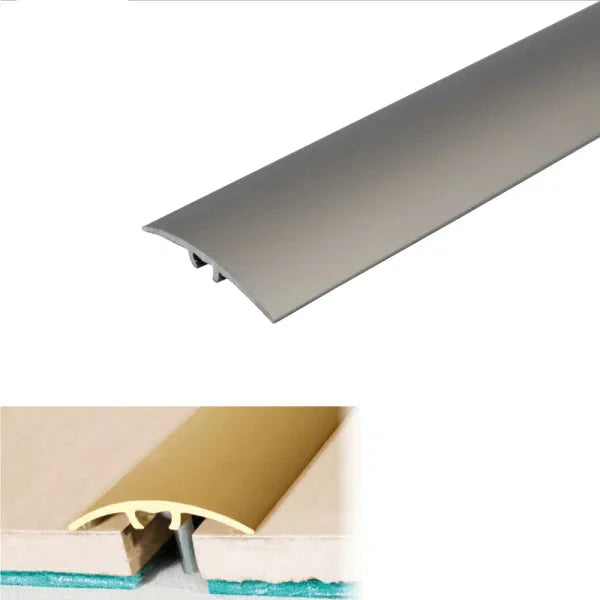 Metallic strip with 'INOX' label and specifications on a white background