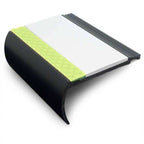 AHB 72x38mm Aluminator® Heavy Duty PVC Stair Nosing – Non-Slip Aluminium Edge