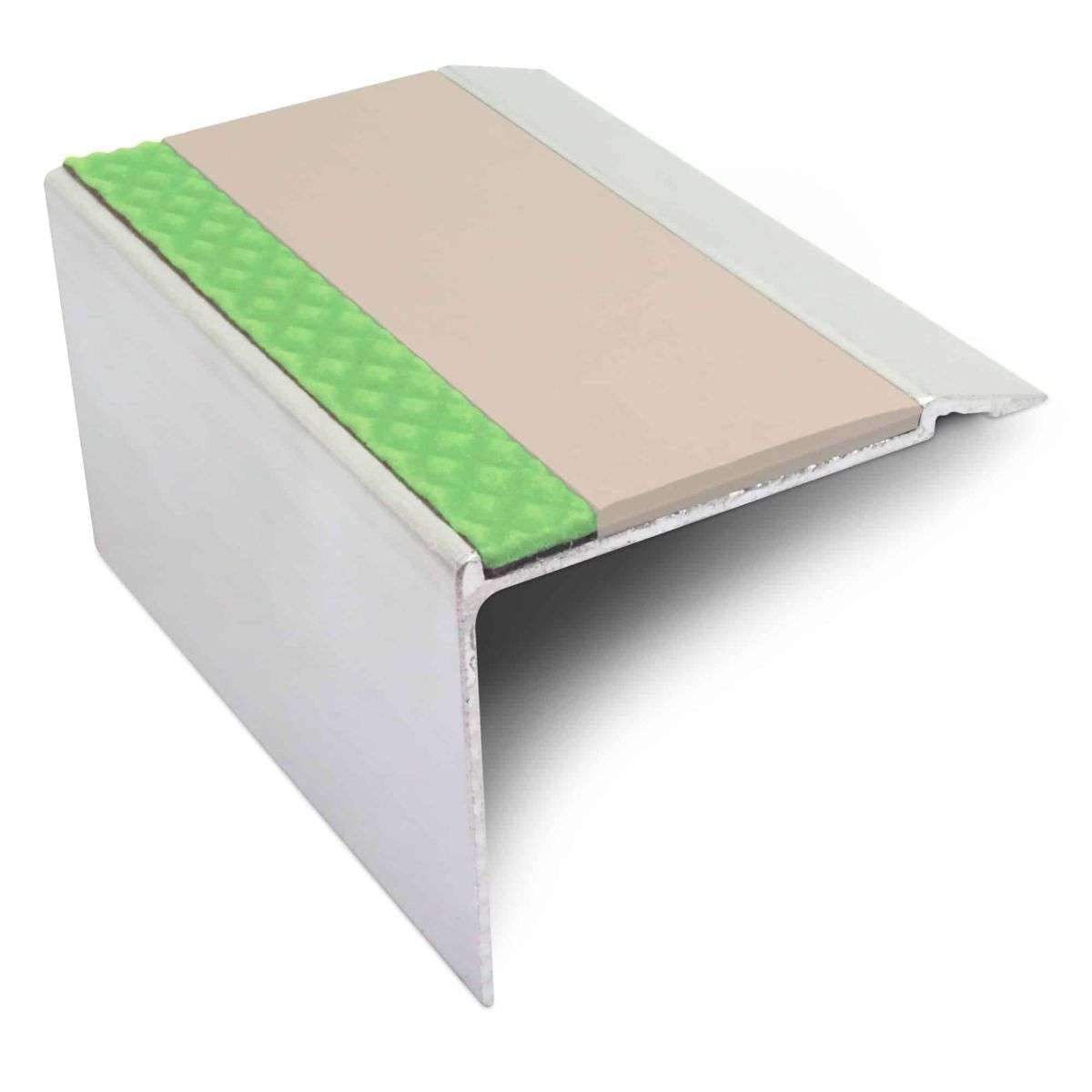 AHD17 60 x 55mm DDA Compliant Non Slip Stair Nosing