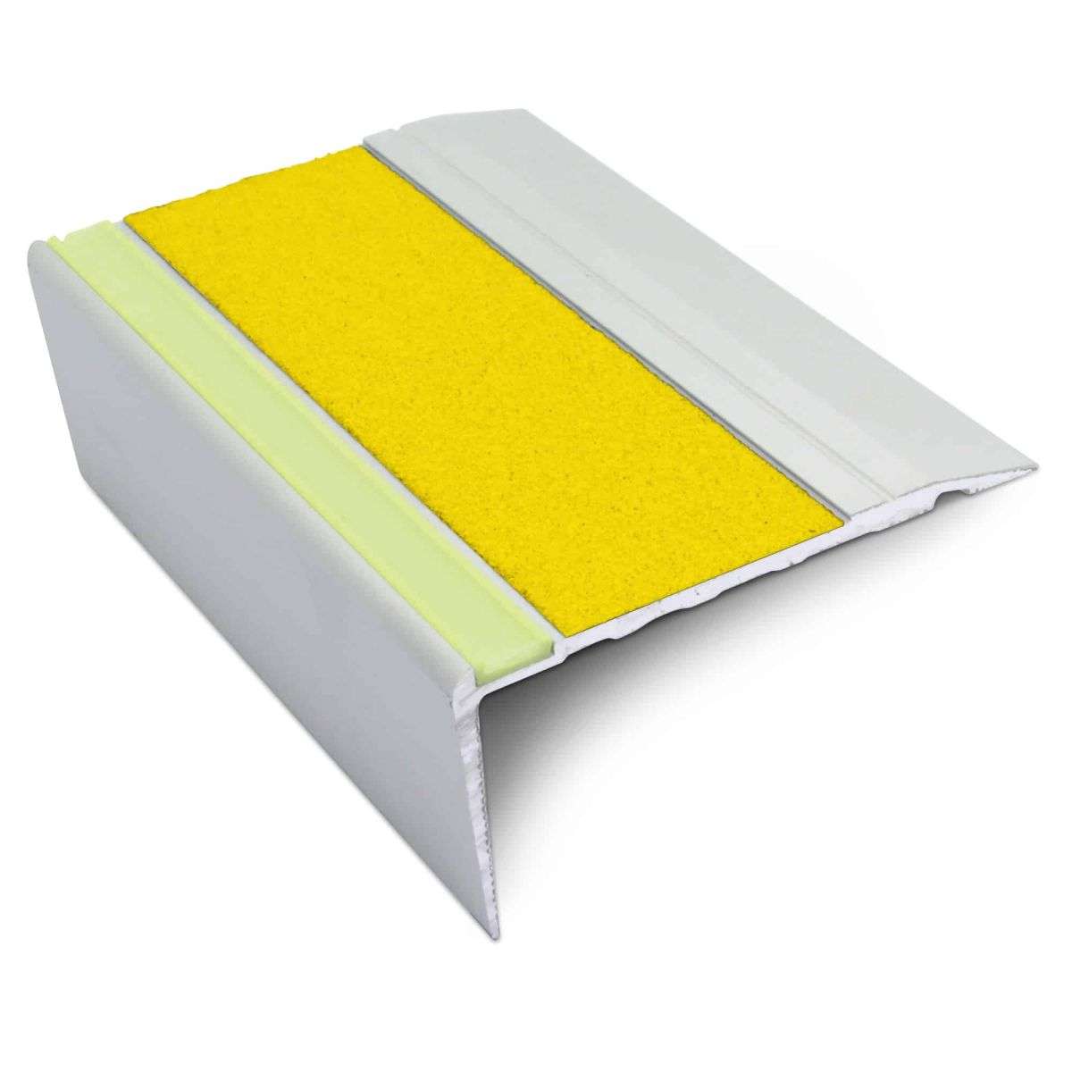 AHD23 68 x 33mm Silicone Carbide Insert Non Slip Stair Nosing
