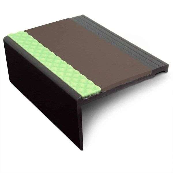 AHP 67.5x39mm Aluminator® Heavy Duty PVC Stair Nosing – Non-Slip Aluminium Edge