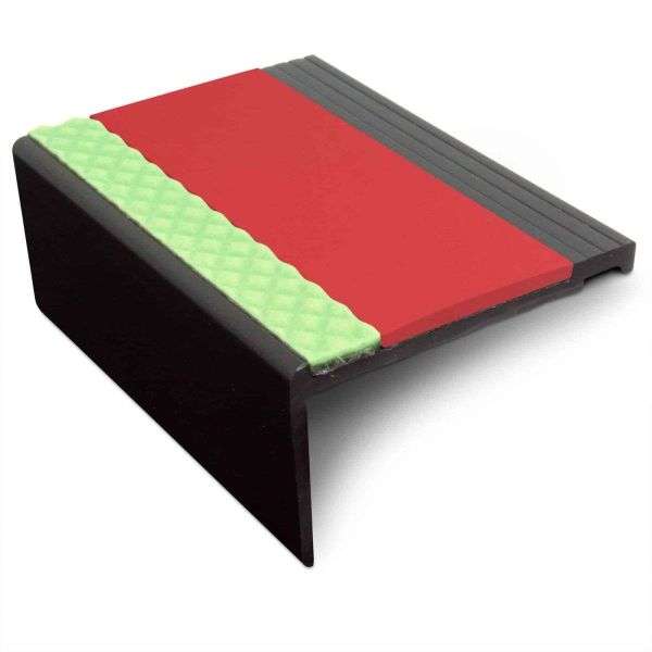 AHP 67.5x39mm Aluminator® Heavy Duty PVC Stair Nosing – Non-Slip Aluminium Edge
