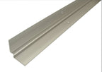 Metallic strip on a white background