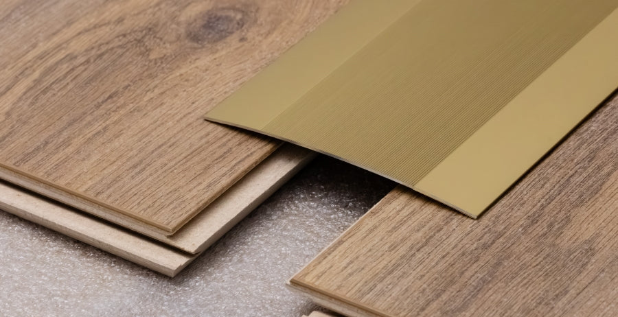 Self Adhesive Aluminium Door Threshold Strip 100 MM x 930 MM Length - DT100K