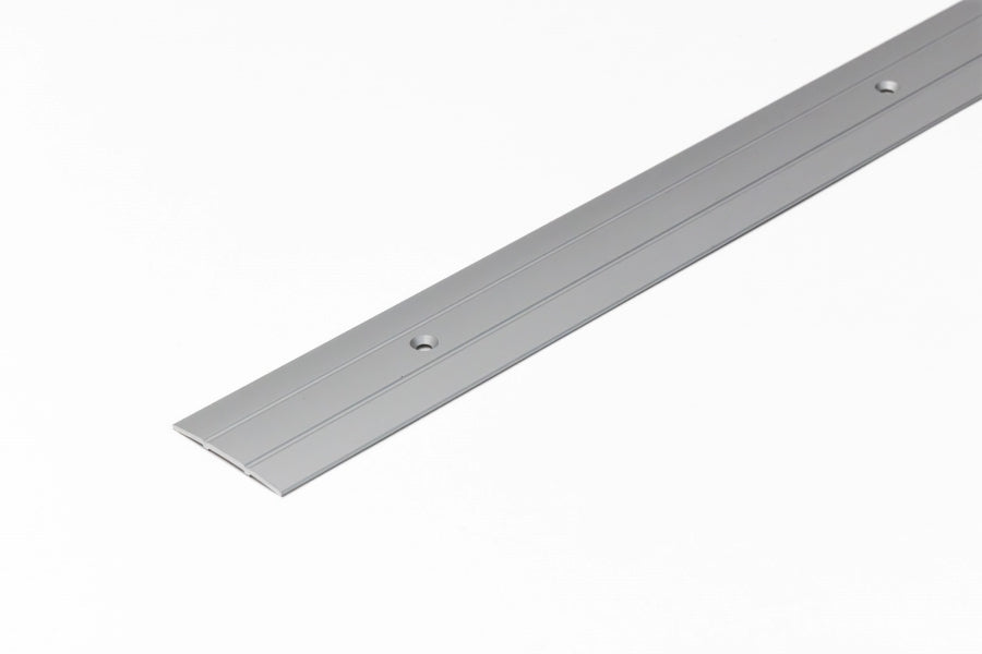 Aluminium Door Threshold Strip 37 MM x 1 M Length Anodised Screw-Fix Champagne Gold Silver DTPS37
