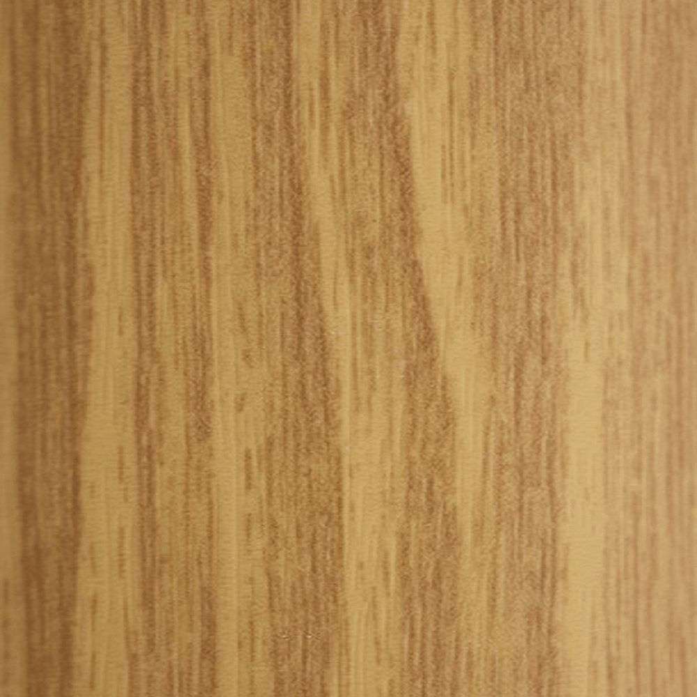 A60 15 x 22mm Push-In Aluminium Wood Effect Stair Nosing Edge Trim