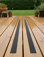 Anti-Slip Decking Strips 50mm & 90mm – GRP TreadGrip | Pre-Drilled, Free Screws