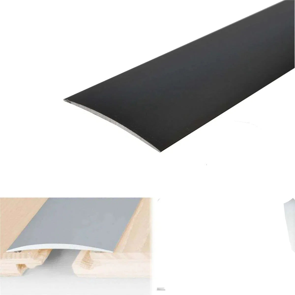 Black vinyl wrap roll with dimensions and material type on a white background