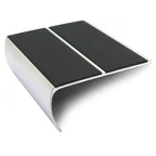 NSL29 Aluminium Anti-Slip Stair Nosing 87x40mm – Heavy-Duty Edge Trim with PVC Insert