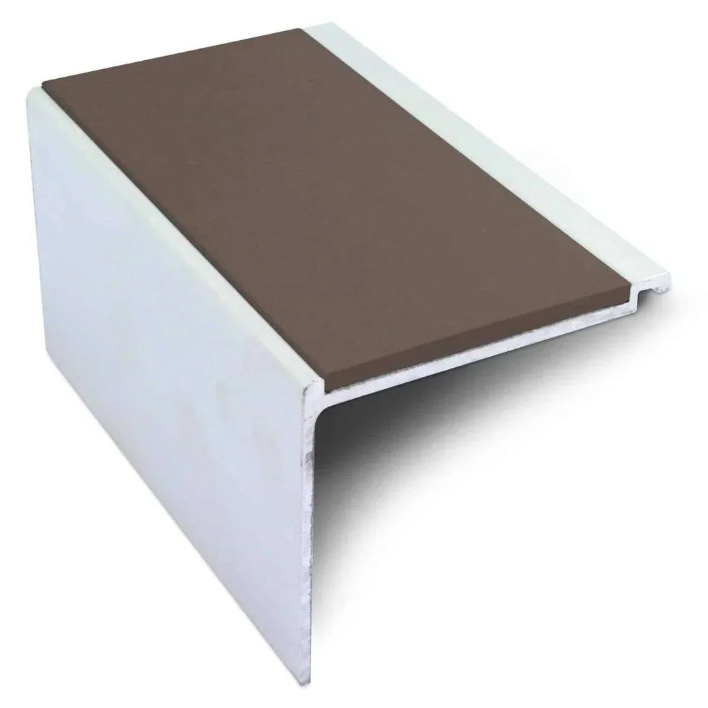 NHD17 Aluminium Non-Slip Stair Nosing – 60 x 55mm Safety Edge