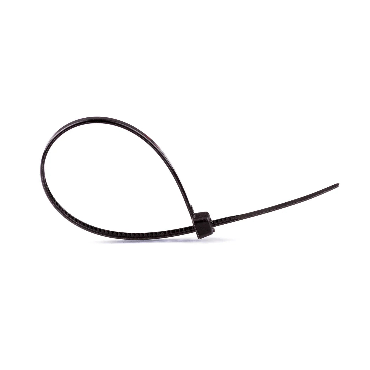 Black Cable Ties – 100 Pack Heavy Duty 28cm Industrial Grade Nylon Ties for Home and Worksite Organization