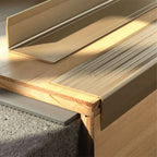S05 40x 25mm Anodised Aluminium Non Slip Ribbed Treads Stair Nosing Edge Trim