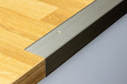 Aluminium Stair Nosing 45mm x 40mm x 118cm Length Step Edge Trim Anodised Silver, Gold, Champagne- SN RY45