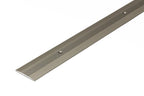 Aluminium Door Threshold Strip 38 MM x 1 M & 2 M Length Carpet to Lamnate Anodised Screw-Fix Silver & Gold - LPOR