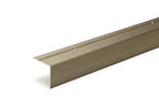 Aluminium Stair Nosing 45mm x 40mm x 118cm Length Step Edge Trim Anodised Silver, Gold, Champagne- SN RY45