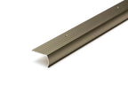 Aluminium Bullnose Stair Nosing 50mm x 30mm x 118cm Length Curved Step Edge Trim Silver Gold Champagne -  SN BL50