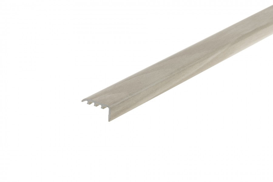 uPVC Stair Nosing 45 MM x 22 MM x 0.9 M Length Wood Effect