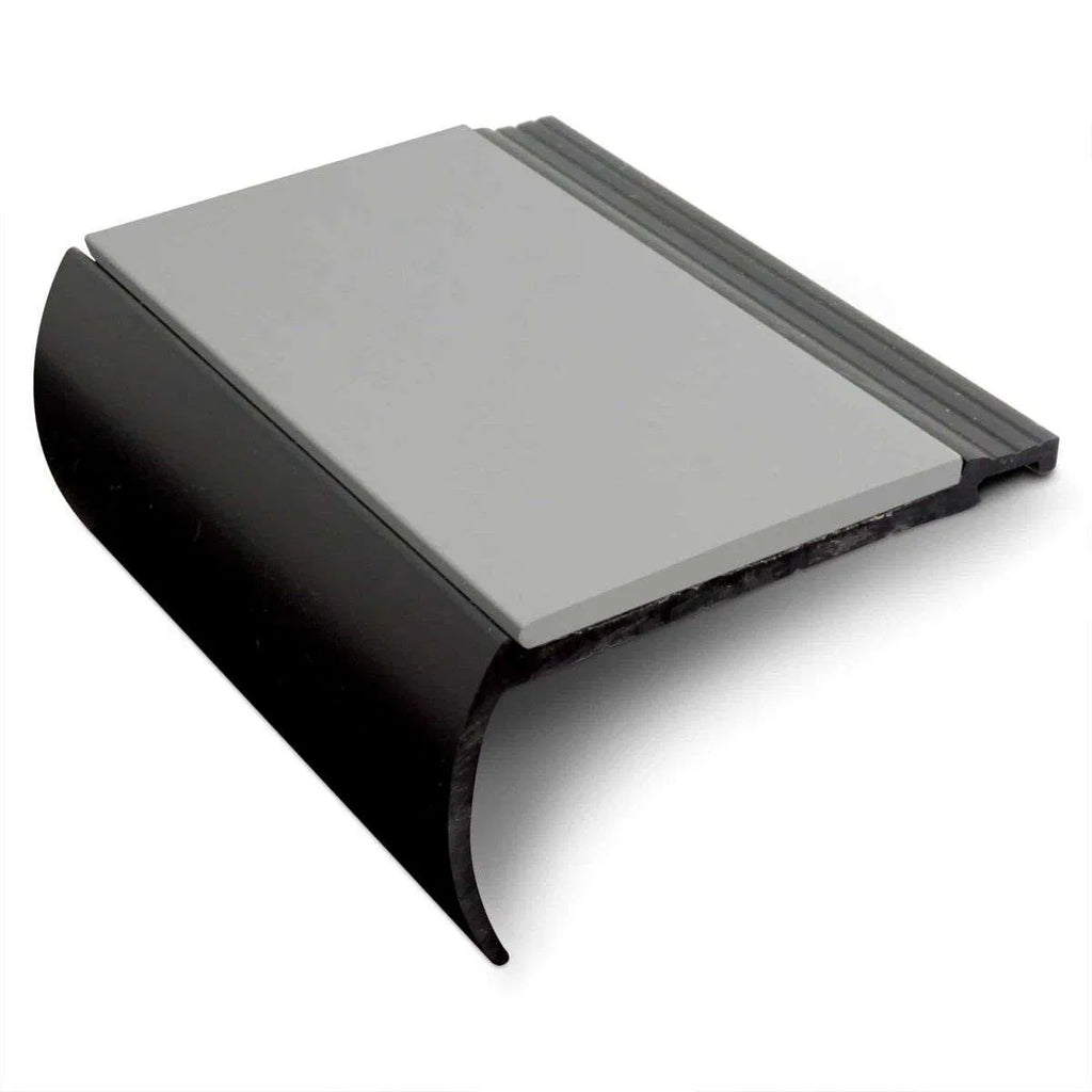 NHB 72x38mm Heavy Duty Hard Nose PVC Stair Nosing – Non-Slip Profile