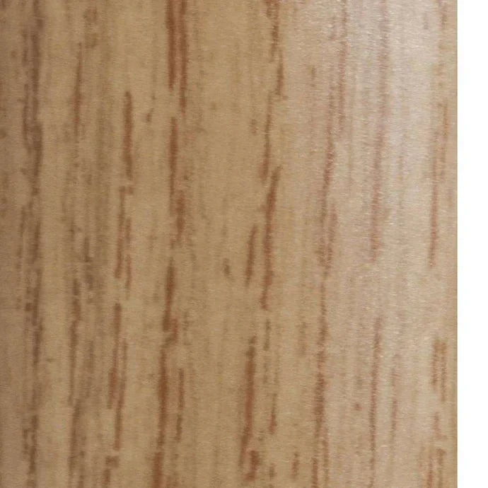 A36 25 x 20mm Aluminium Wood Effect Self Adhesive Stair Nosing Edge Trim