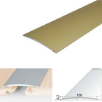 A72 Wide Aluminium Door Threshold Strip – Self-Adhesive 100mm