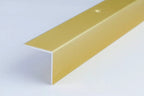 Aluminium Stair Nosing 30 MM x 30 MM x 0.9 M Length Anodised Grooved Anti-Slip